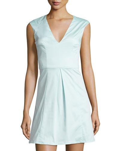Classic Capri Sleeveless Fit & Flare Dress