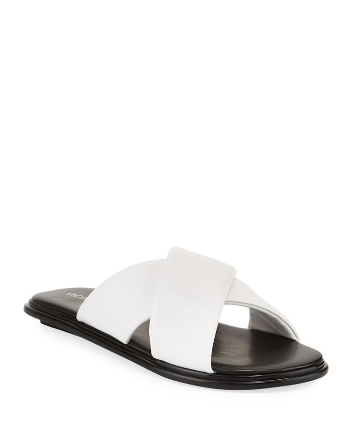 Eloise Faux-leather Flat