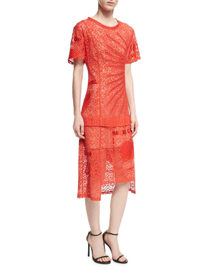 Carlotta Short-sleeve Lace