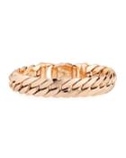 18k Rose Gold Flat-link Bracelet