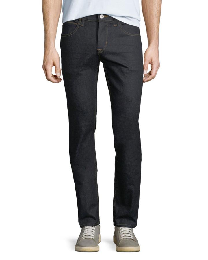 Men's Blake Slim Straight-leg Jeans, Dark Blue