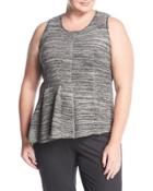 Amelia Knit Peplum Top