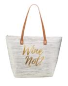 Toyo Wine Not? Metallic Tote Bag