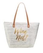 Toyo Wine Not? Metallic Tote Bag