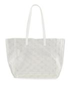Clear Monogrammed Clear Tote Bag