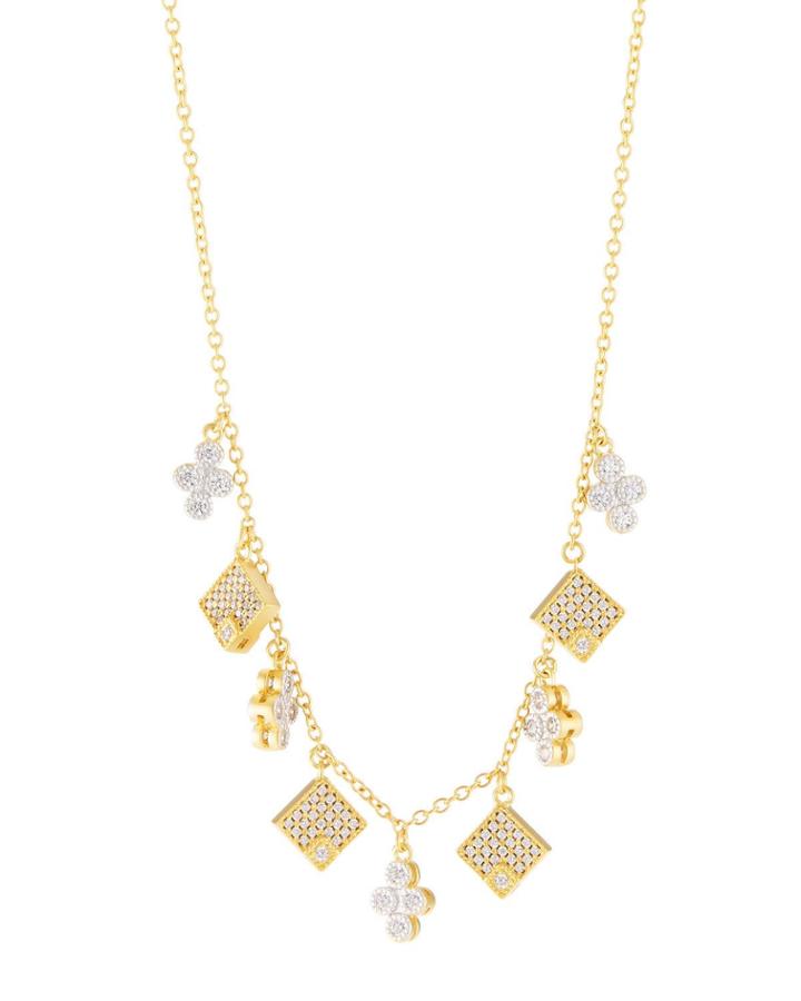 Visionary Fusion Alternating Charm Necklace