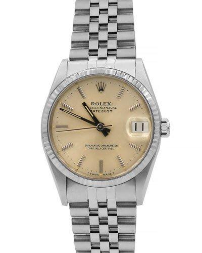 Pre-owned 31mm 18k Datejust Oyster Bracelet Watch
