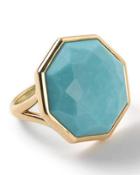 18k Rock Candy Octagonal Ring In Turquoise