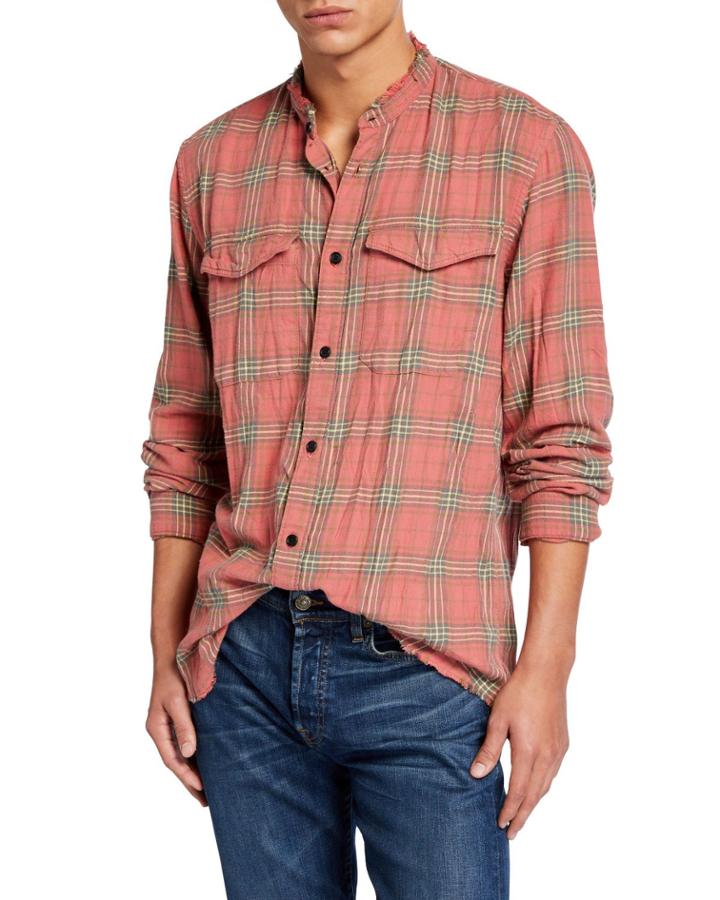 Men's Torro Check Long-sleeve Button-down
