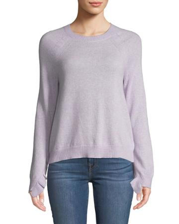 Cashmere Ruffle-cuff