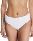 Sieena High-waist Textured Swim Bikini Bottoms