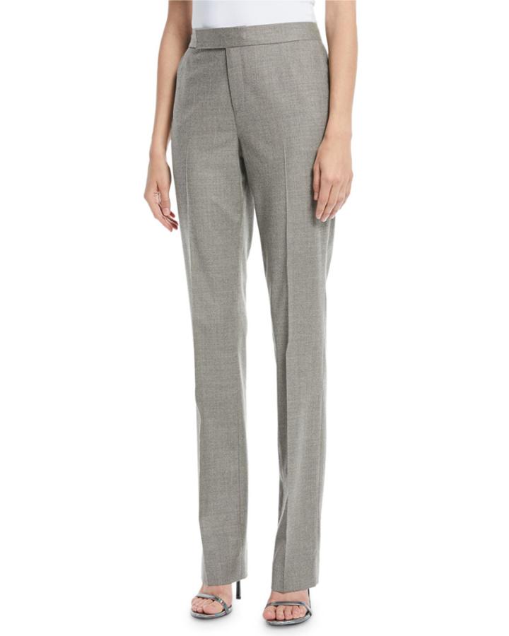 Cameron Straight-leg Virgin Wool Pants