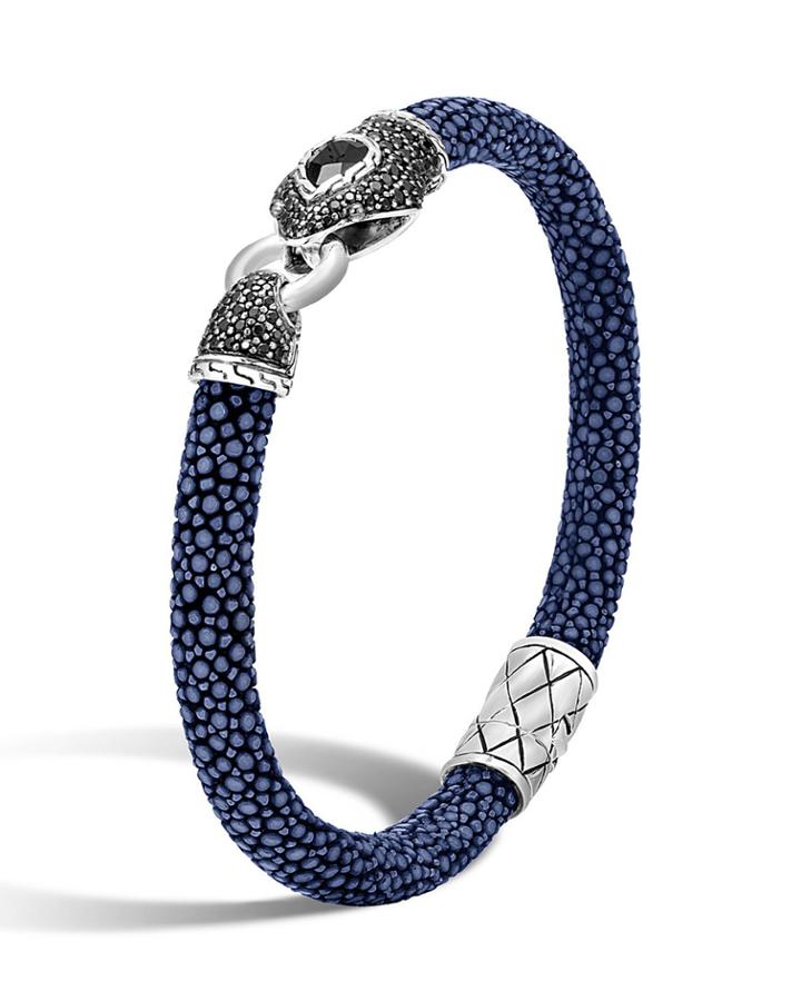 Legends Cobra Silver Lava Head Bracelet,