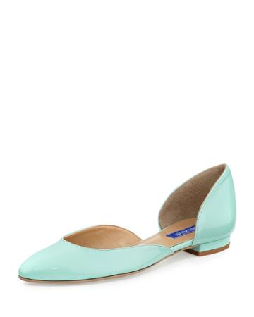Dee Keller Zoe Patent D'orsay Flat, Mint, Women's, Size: 7 1/2,