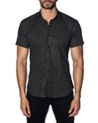Men's Semi-fitted Short-sleeve Dotted