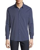 Men's Jaspe Stripe Button-down
