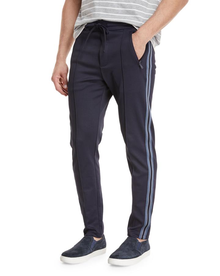 Men's Front-seam Track Trousers