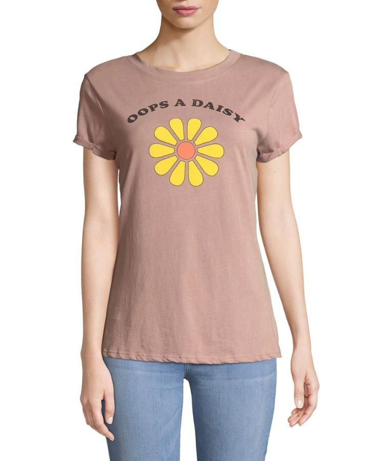 Oops A Daisy Short-sleeve Graphic Tee