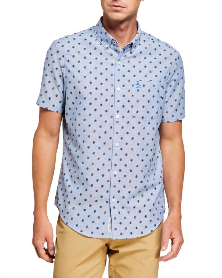 Men's Retro Records Chambray