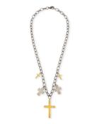 Iman Multi-cross Pendant Necklace