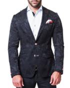 Men's Blazer In Beethoven Genius, Black