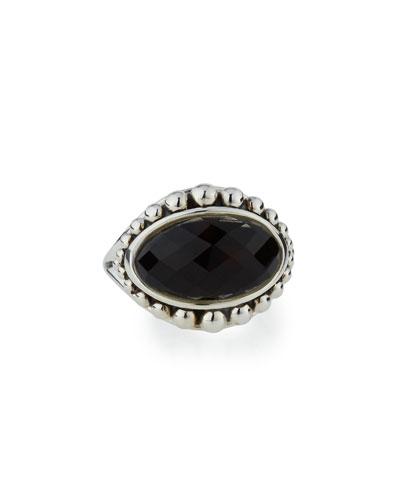 Maya Onyx East-west Dome Ring,