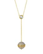 Fleur Bloom Y-drop Necklace