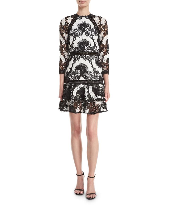 Sheena High-neck Fit-and-flare