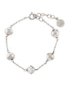 Tea Cup 7mm White Pearl Bracelet