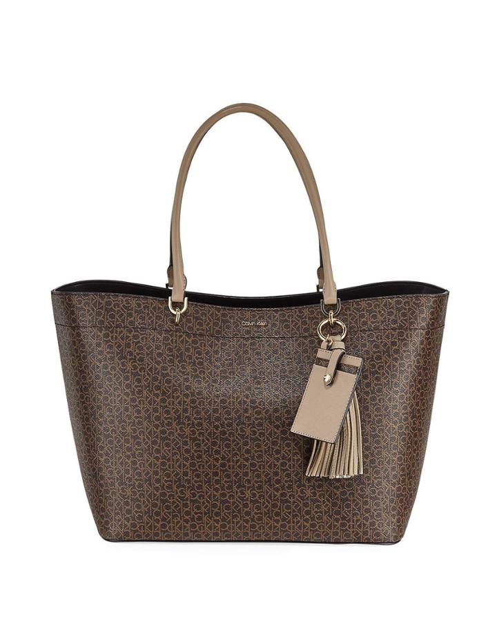 Signature Monogram Tote Bag