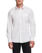 Men's Solid One Pocket Long-sleeve Sport