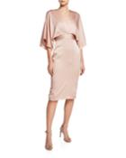 V-neck Kimono-sleeve