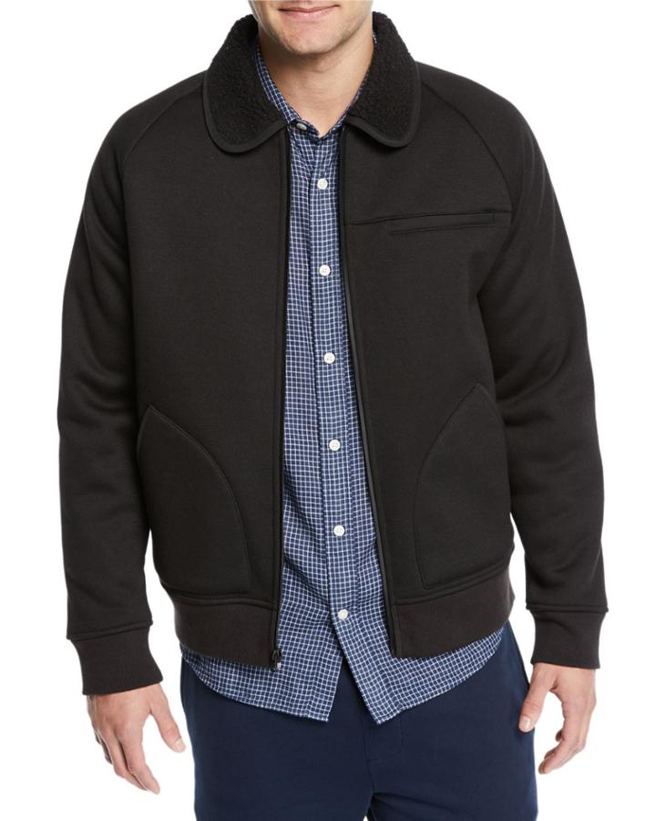 Men's Bonded Sherpa Bomber Jacket