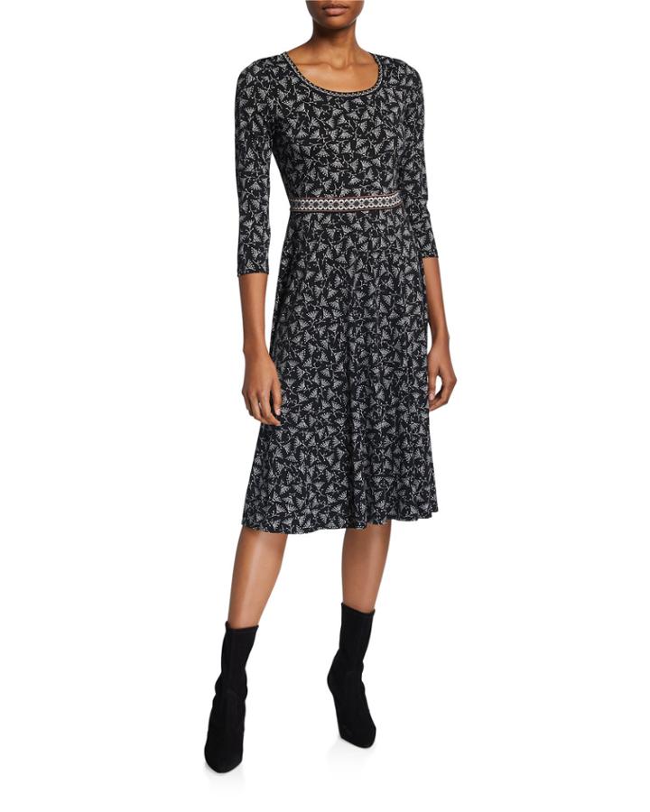 Polka Dot 3/4-sleeve