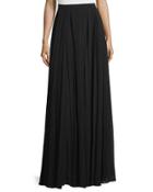 High-waist Flowy Maxi