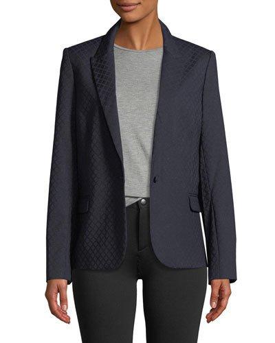 Victor Diamond One-button Blazer