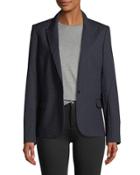 Victor Diamond One-button Blazer
