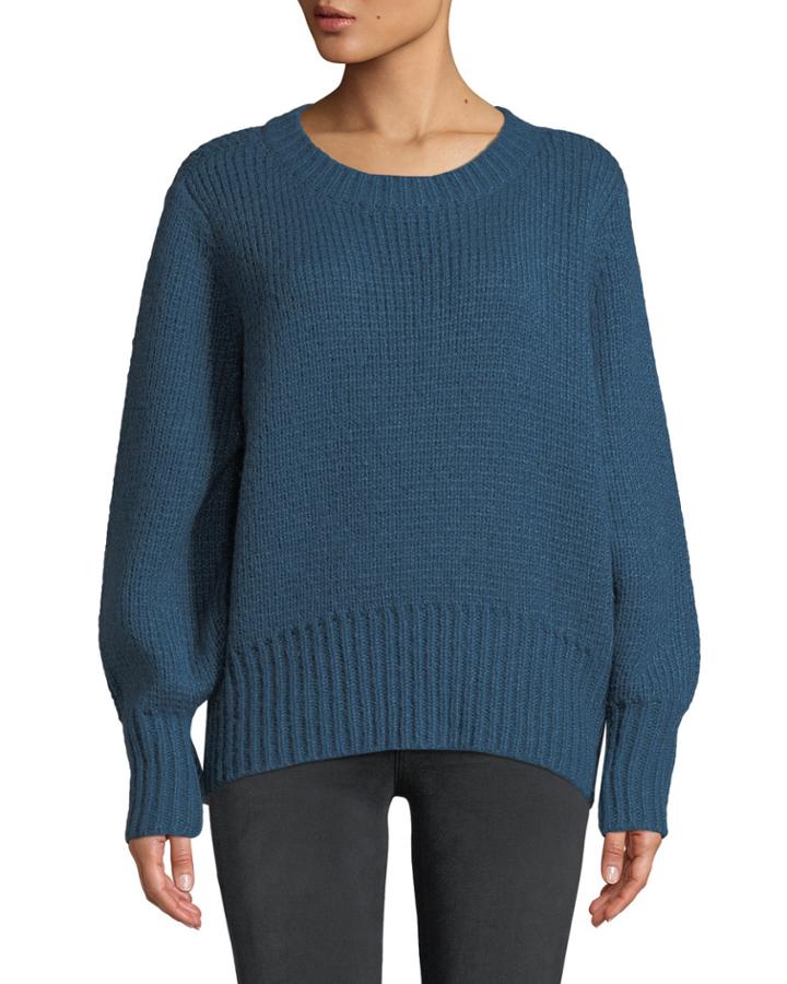 Matty Tie-back Crewneck