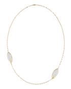 14k Jetset Crystal Layering Necklace