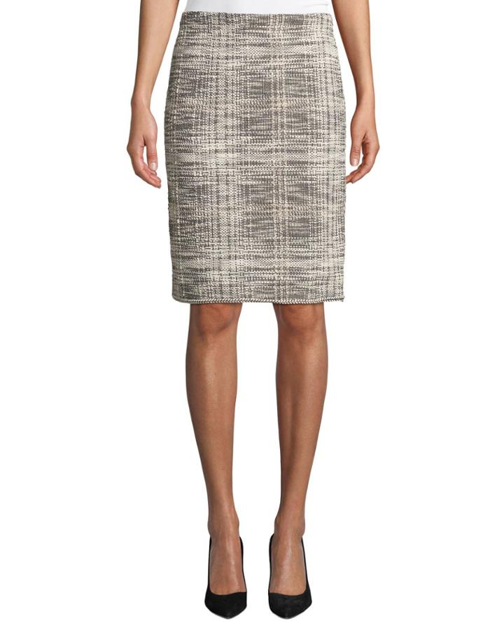 Tweed Knit Pencil