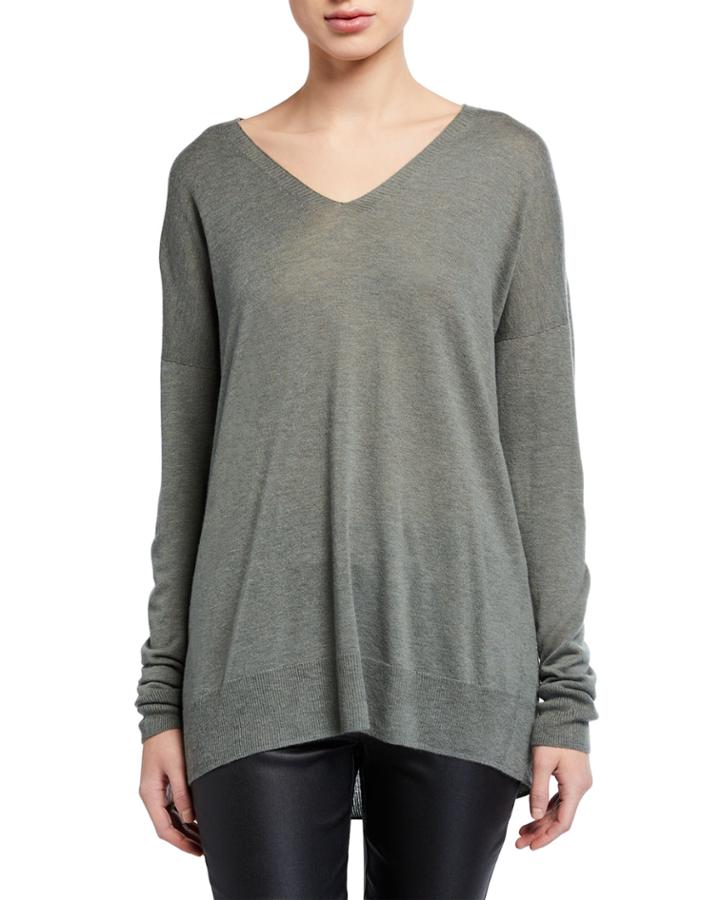 V-neck Seamless Tunic