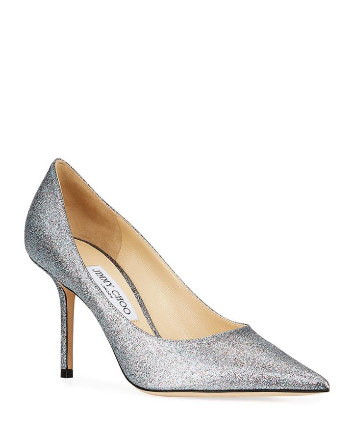 Love 85 Mm Glitter Cocktail Pumps