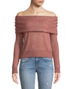 Mimi Off-the-shoulder Cropped