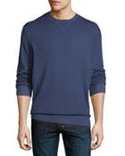 Vintage-dyed Merino Crewneck