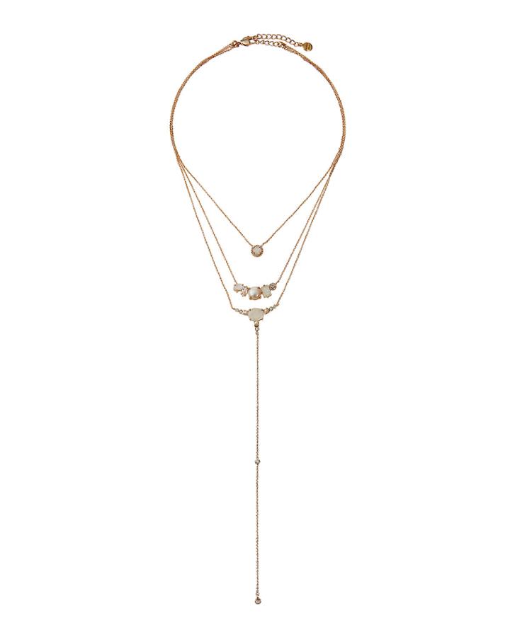 Layered Y Necklace