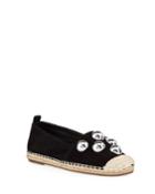 Pilla Mega Studded Suede Espadrilles
