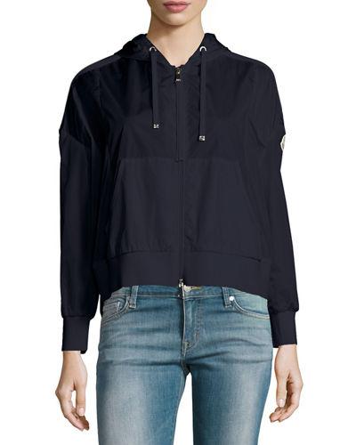 Comte Hooded Lightweight Rain Jacket