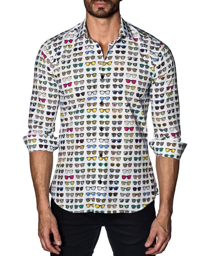 Men's Semi-fitted Sunglasses-print