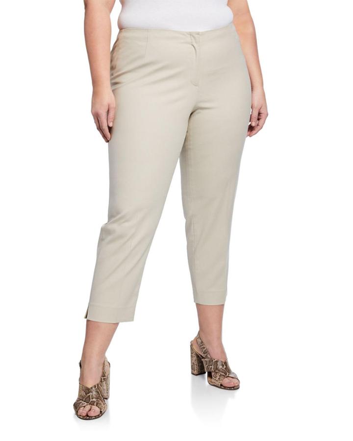 Lexington Vented Hem Cropped Pants,