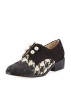 Optimist Tweed Slip-on Oxford, Dark Gray